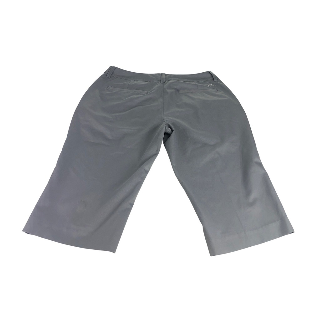 Adidas Women's Gray ClimaCool Stretch Golf Shorts Size 4‎ Polyester AE7002 - Picture 2 of 9